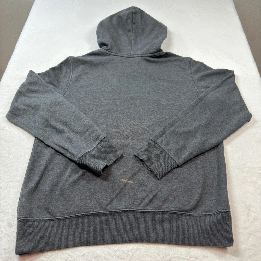 The North Face Hoodie Mens M Gray Fair Half Dome‎ Logo Pullover Fleece SP21 RTO
